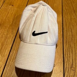 nike white hat